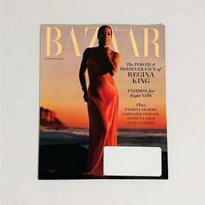 ⭐️5 For 25⭐️ Harper’s Bazaar Magazine - April 2024 - Regina King